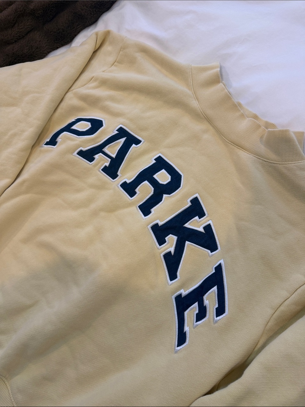 Parke Yellow Mockneck - Picture 3 of 8